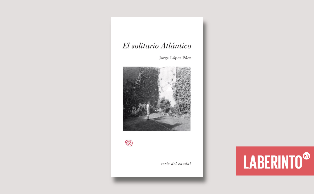 Portada de 'El solitario Atlántico', de Jorge López Páez. (Ediciones Moledro)