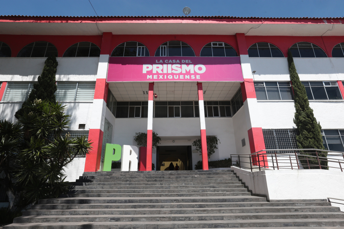 Casa del priismo mexiquense. (Jesús Quintanar)
