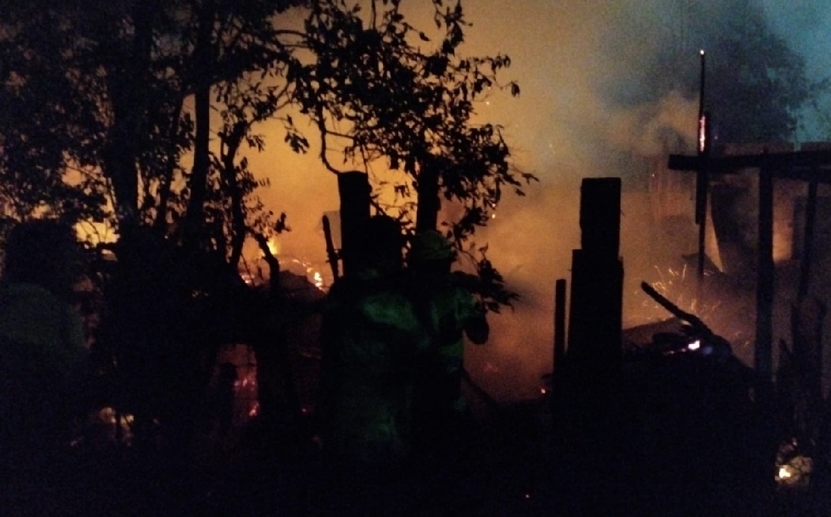 Incendio de casa