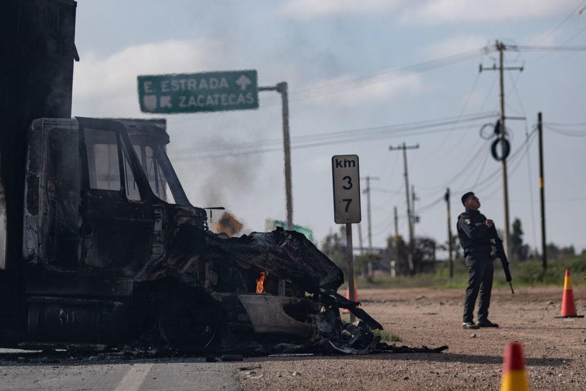 Las principales carreteras de Zacatecas fueron agredidas. | Cuartoscuro
