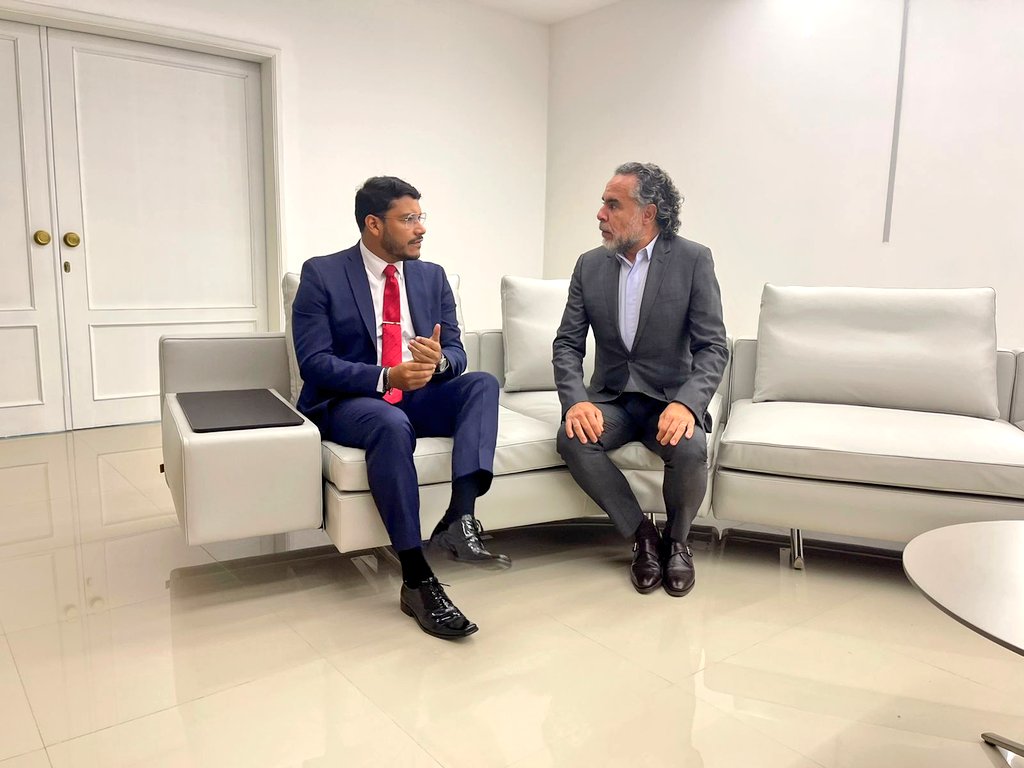 Armando Benedetti, nuevo embajador de Colombia en Venezuela. (Twitter)