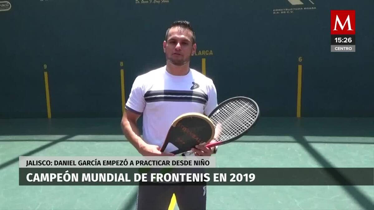 Jalisciense campeón mundial de frontenis en 2019
