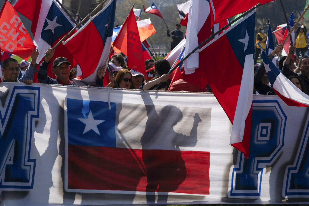 La Nueva Construcción de Chile será votada este 4 de septiembre. (AP)