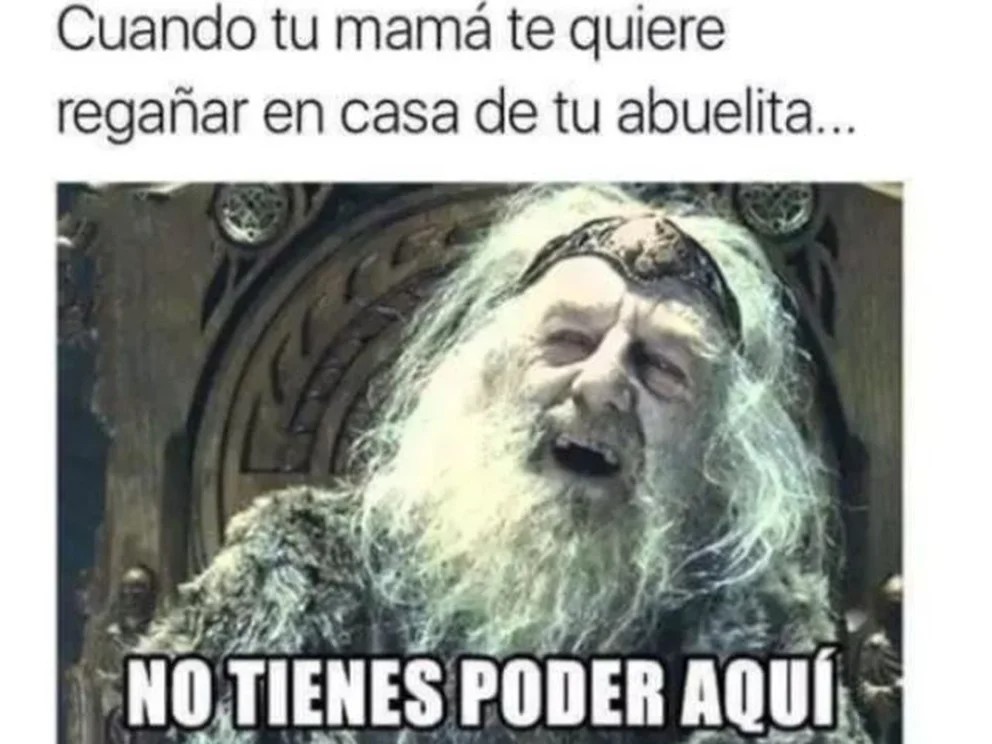 Meme del Día del abuelo