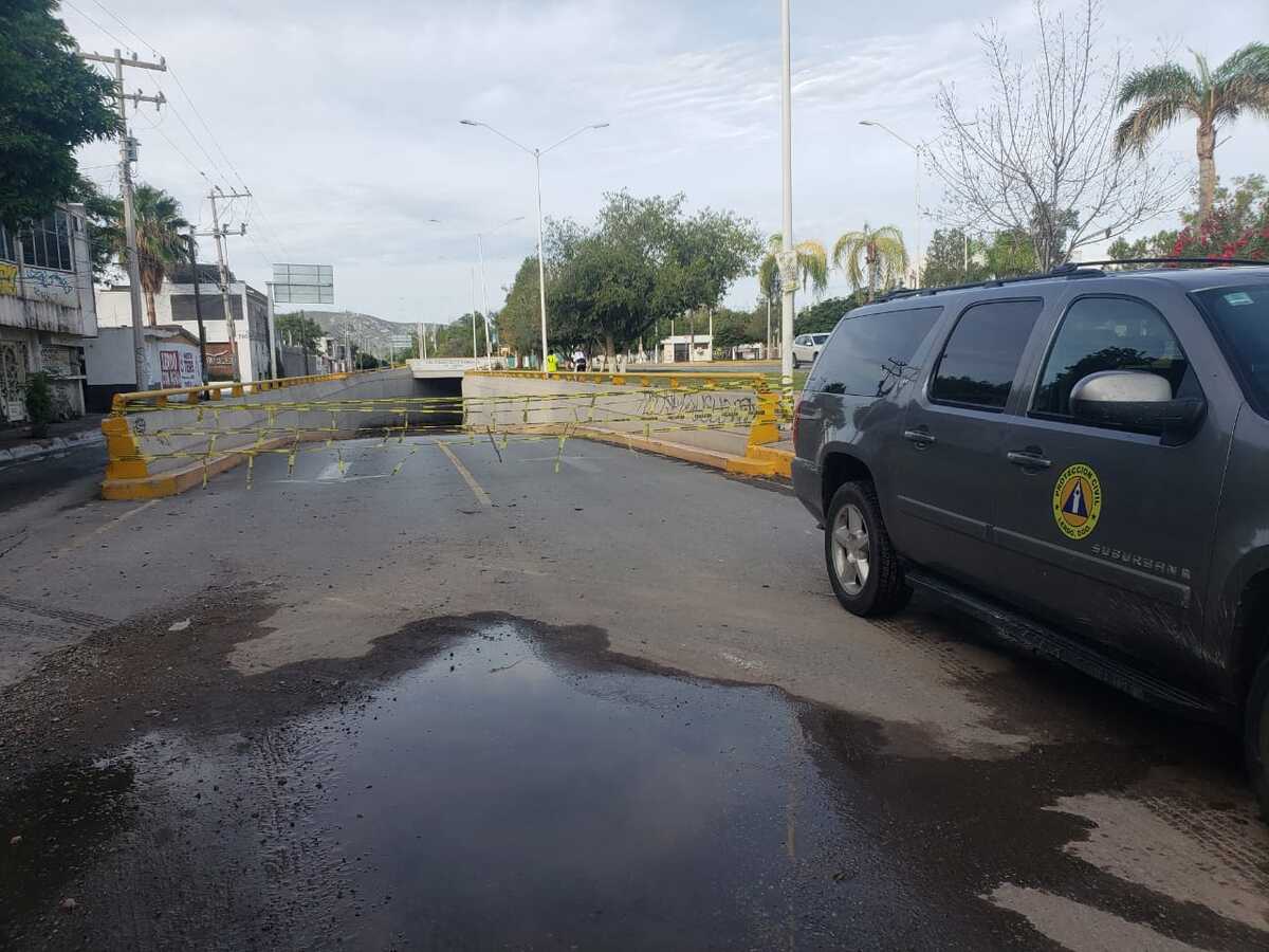 Según Protección Civil, sólo se registraron daños materiales.