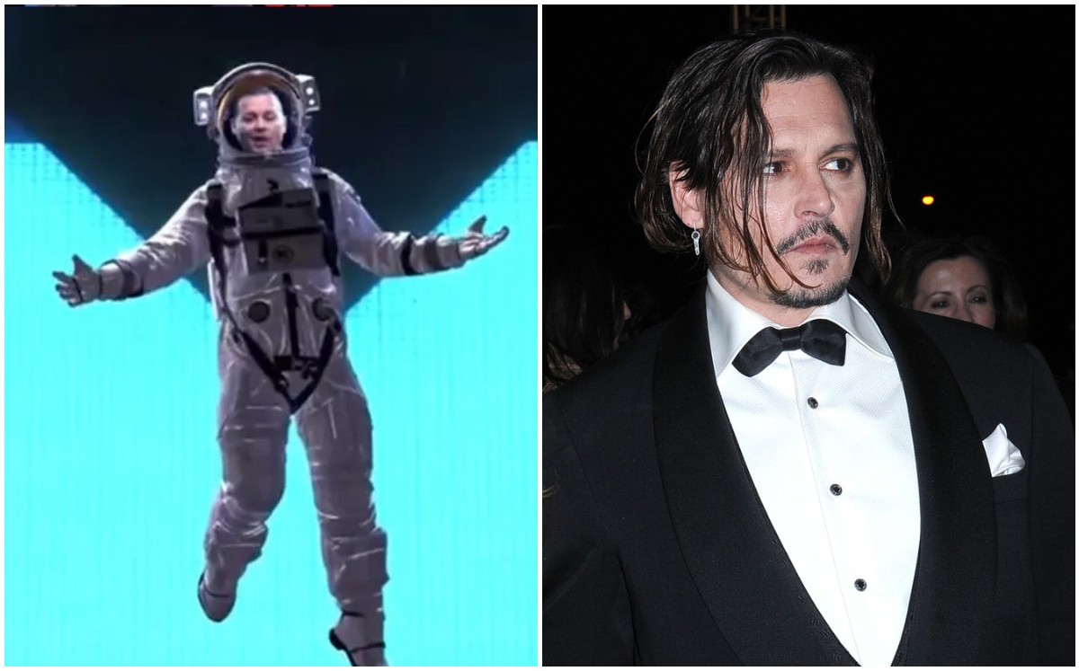 Johnny Depp aparece en los VMAs 2022 y habla de su juicio (Especial).