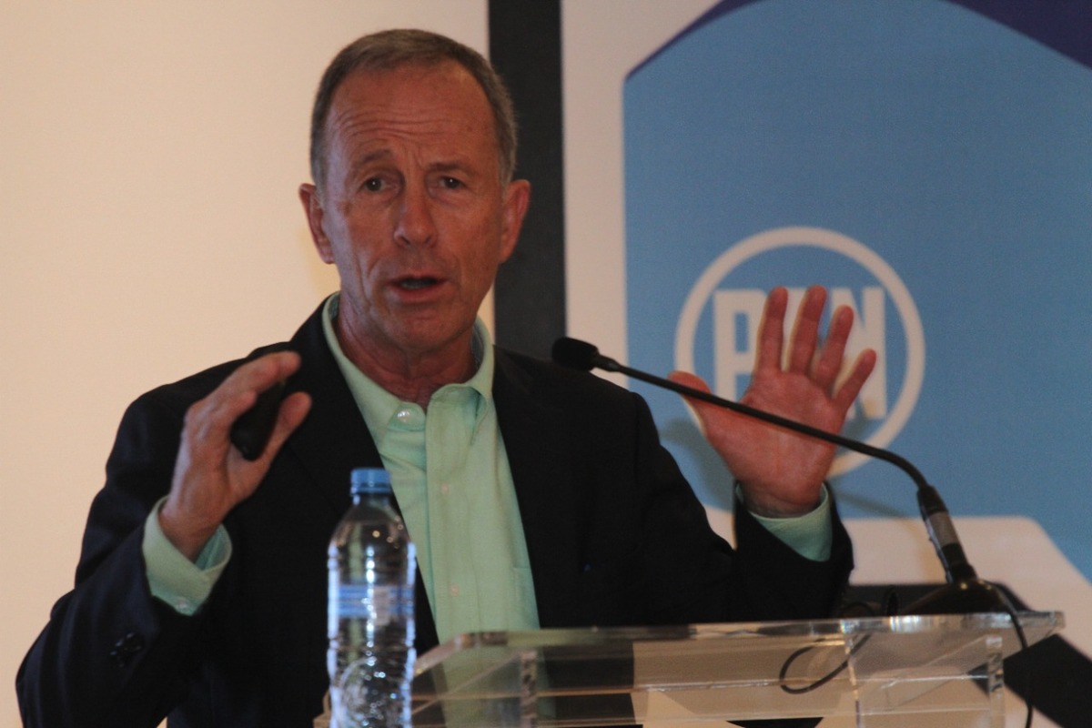José Luis Luege Tamargo, ex titular de Comisión Nacional del Agua. Foto: Roberto Alanis.