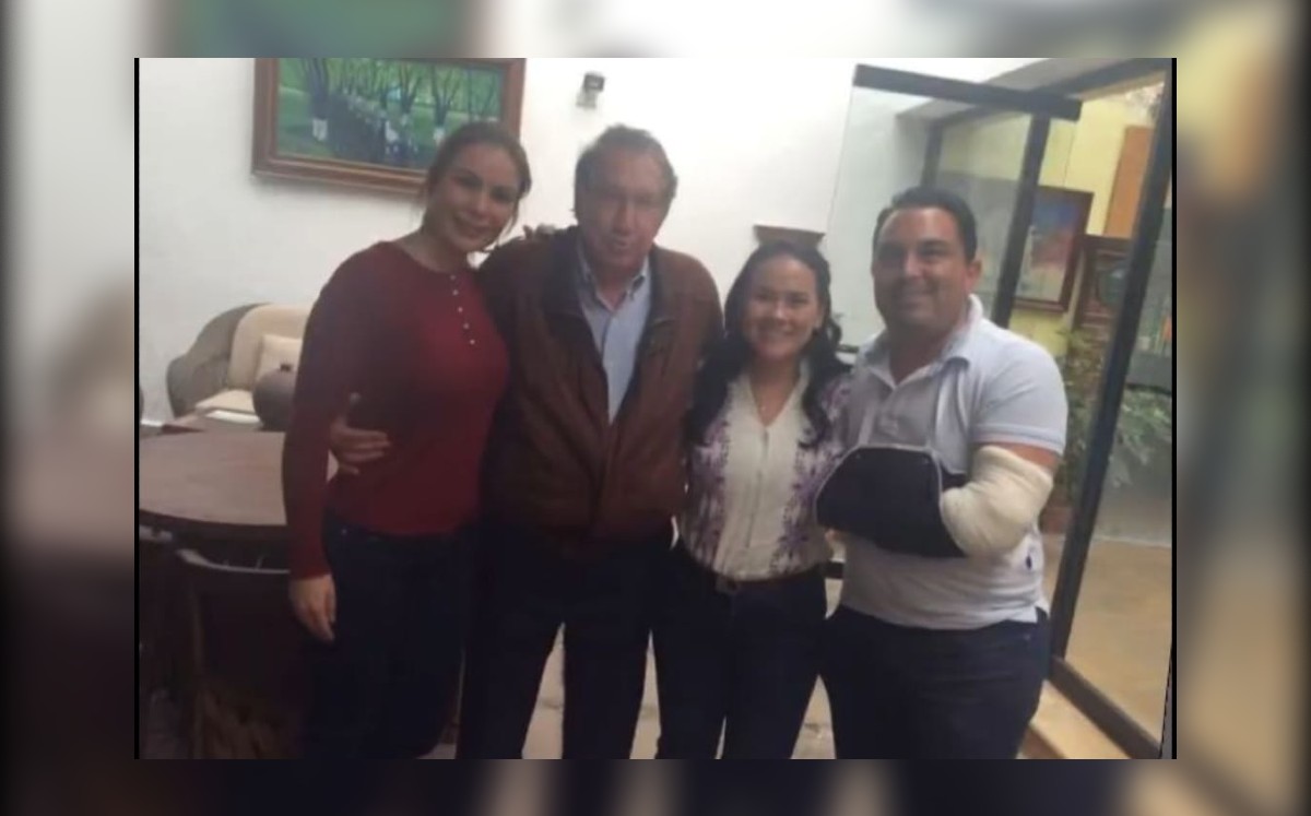 Karla Cortés Treviño, esposa del ex mandatario mexiquense, Arturo Montiel, presumió el evento. | Especial