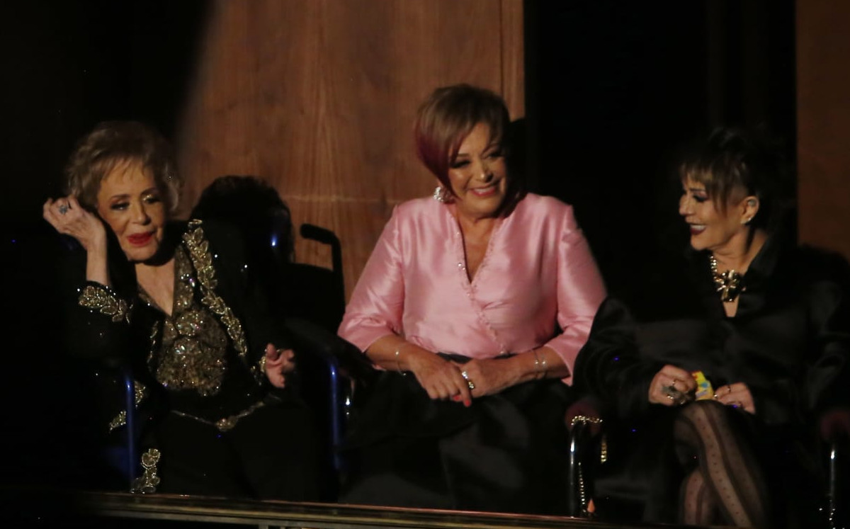 Silvia Pinal presenció el acto desde un palco | Arana Pérez.