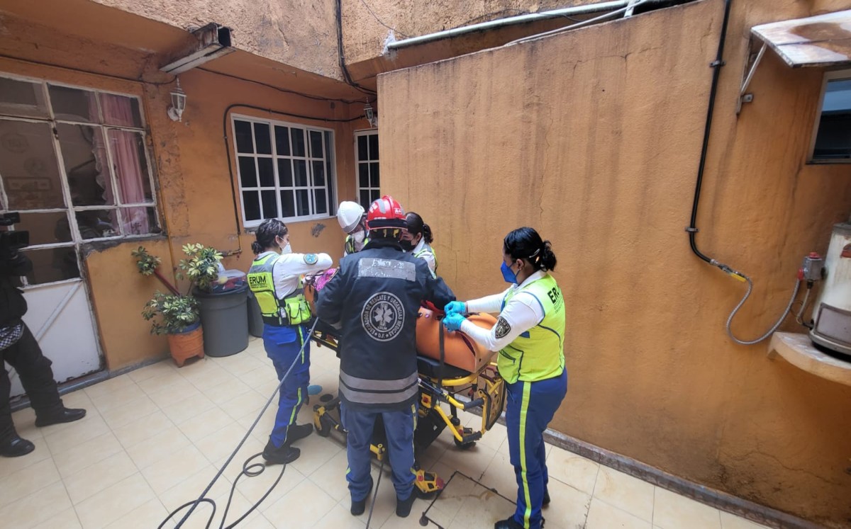 Los trabajos de auxilio y traslado se realizaron con éxito. | Ramón Ramírez