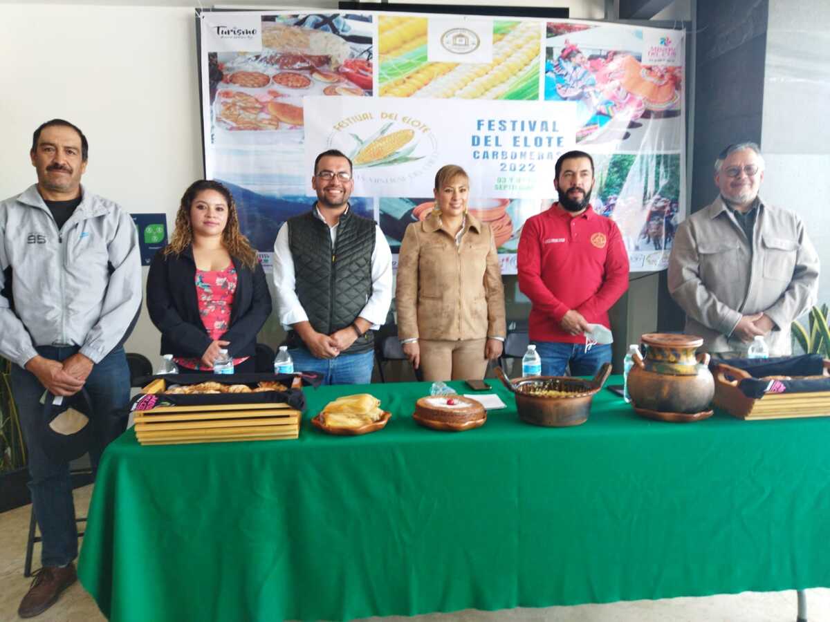Conferencia de prensa para anunciar la sexta edición de la Feria del Elote (Elizabeth Hernández)