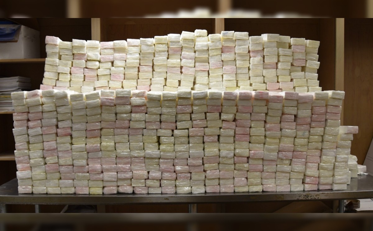 Decomisan 1935 paquetes de cocaína en zona fronteriza  de Tamaulipas