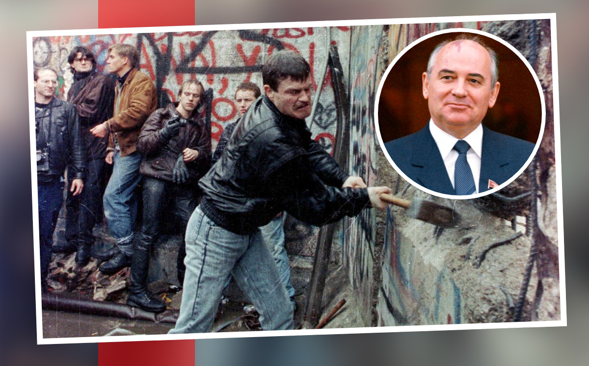 Gorbachov impulsó la caída del Muro de Berlín con la apertura de la Perestroika. (Reuters / AP)