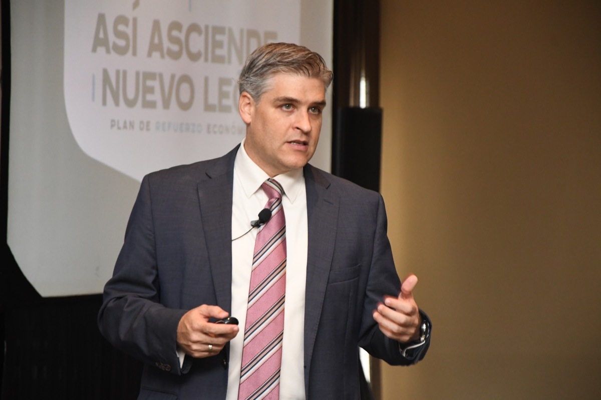 Iván Rivas, titular de la Secretaría de Economía de Nuevo León. Foto: Especial