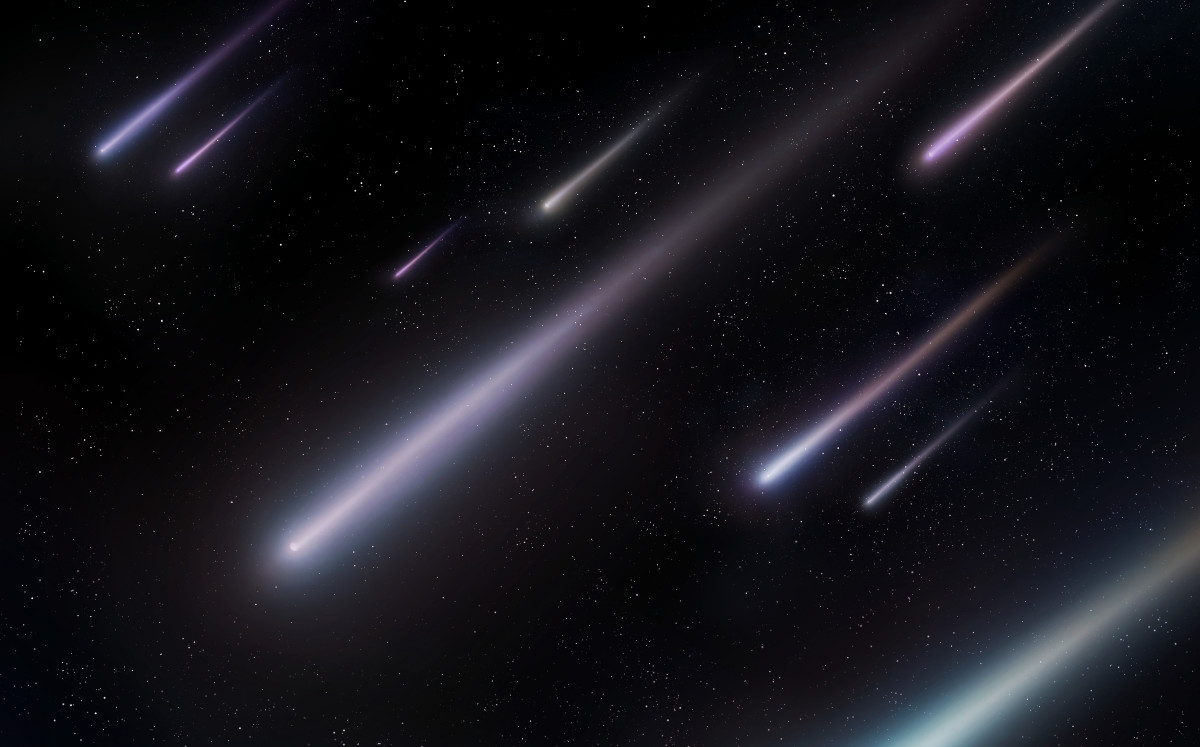 No te pierdas esta lluvia de estrellas (Shutterstock).