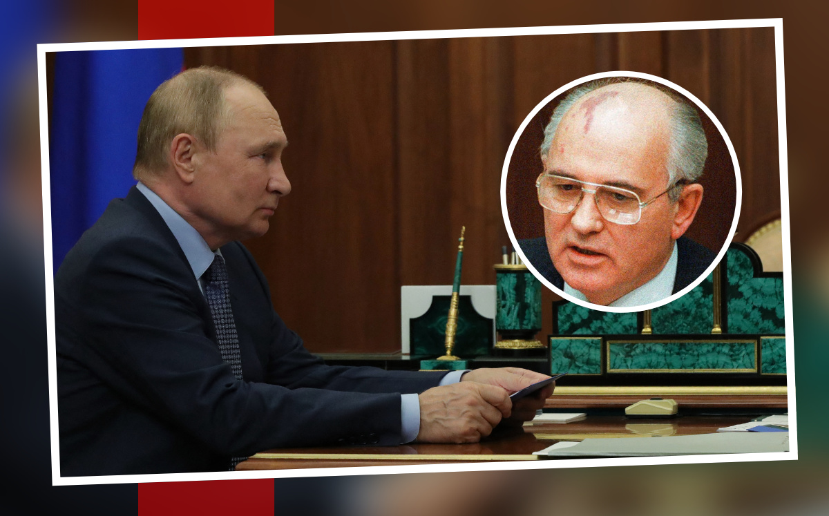 Putin expresó condolencias por la muerte de Gorbachov. (AP)