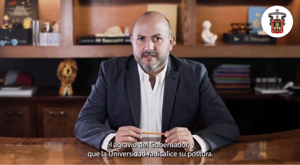Ricardo Villanueva, rector general de la Universidad de Guadalajara. (Especial)