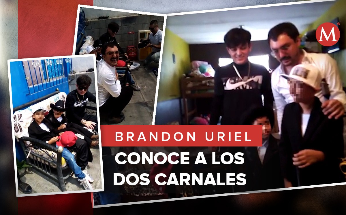 Brandon Uriel afirmó sentirse muy emocionado por conocer a sus ídolos. (Especial)