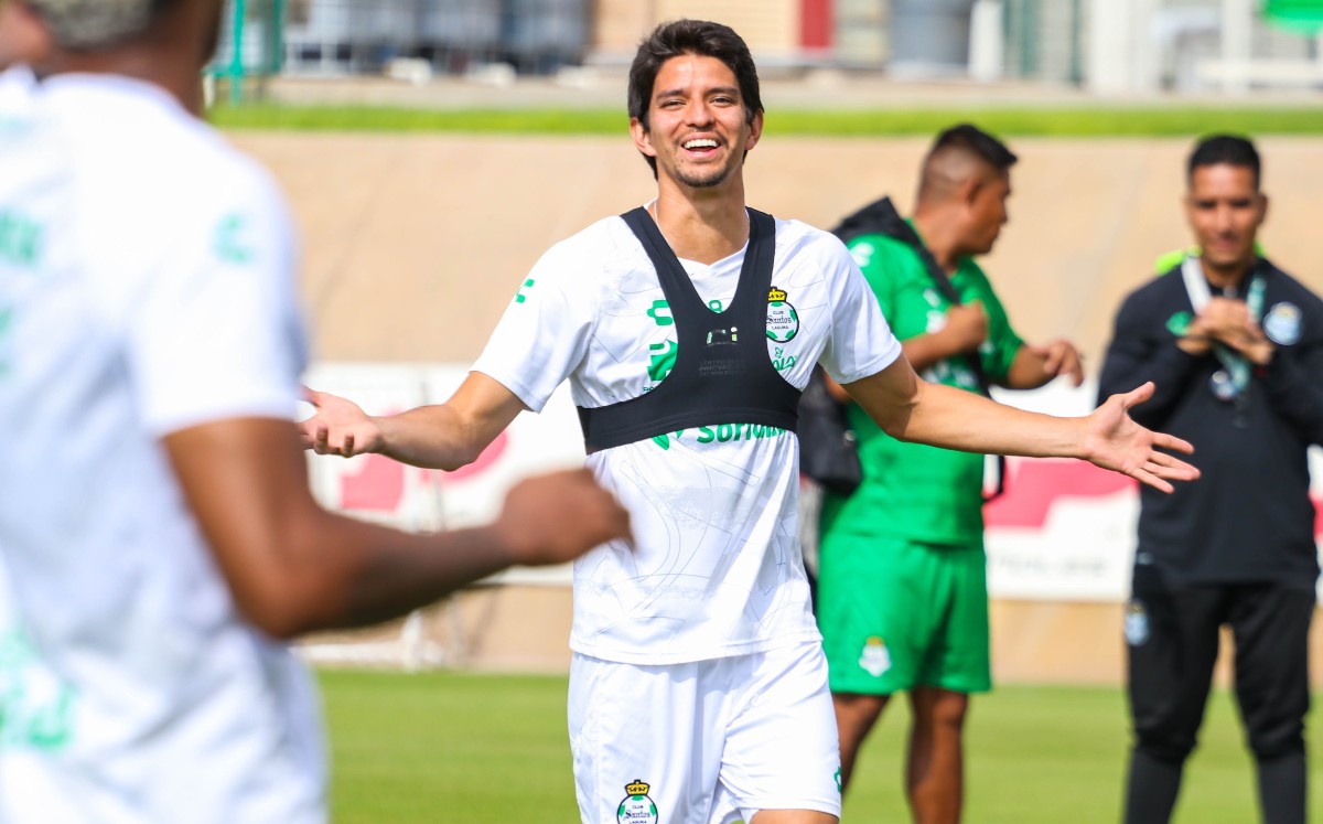Carlos Emilio Orrantia advierte que no es motivo para conformarse. (@ClubSantos)