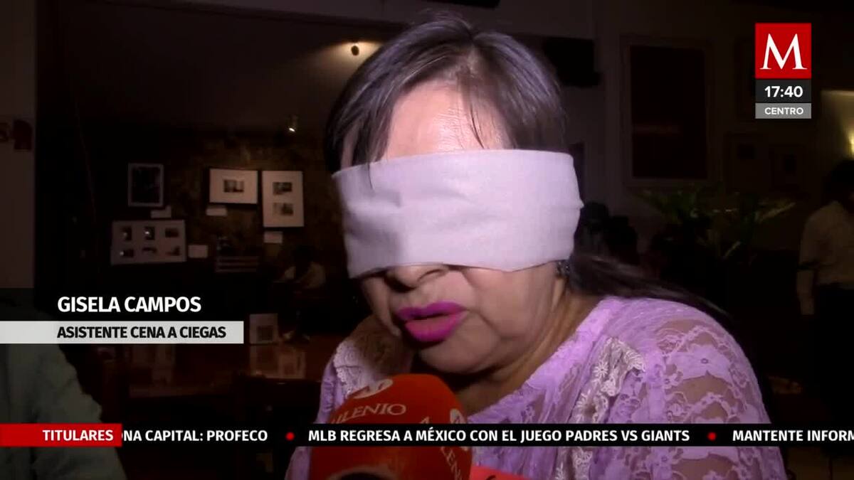 Cena “a ciegas” para empatizar
