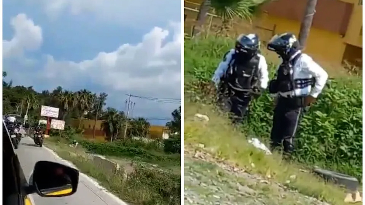 Dos policías son investigados tras agresiones a motociclista