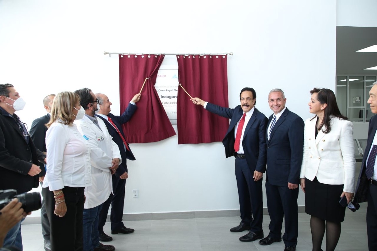 Inauguración del Laboratorio Estatal de Salud Pública de Hidalgo. (Especial)