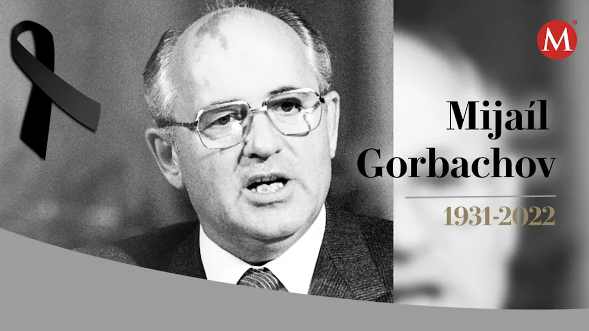 Murió Mijaíl Gorbachov, último presidente de la Unión Soviética