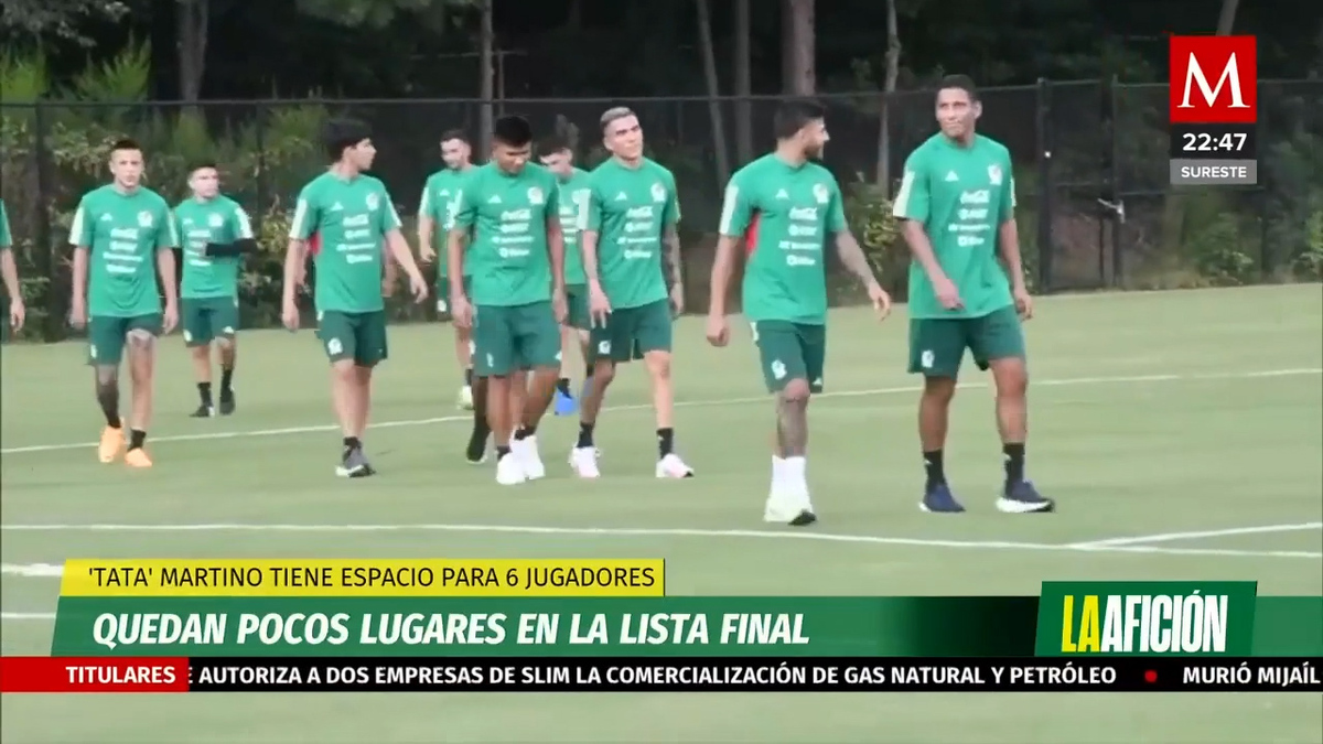 Quedan pocos lugares en la lista final del 'Tata' Martino