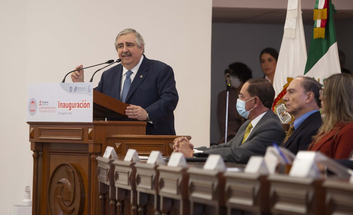 Ricardo Sodi Cuellar, presidente del Tribunal de Justicia del Estado de México. (Especial)