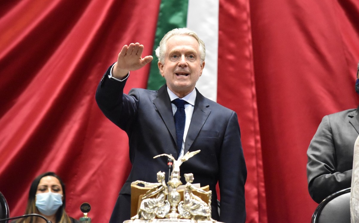 Santiago Creel rindió protesta como presidente de la Mesa Directiva de la Cámara de Diputados. | Especial
