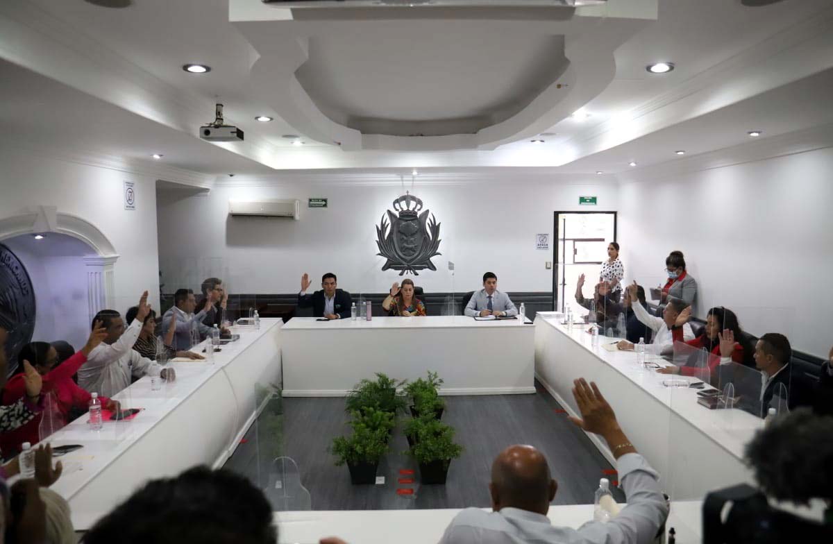 Se desarrolló la primer sesión de Cabildo de la administración 2022-2025. (Rolando Riestra)