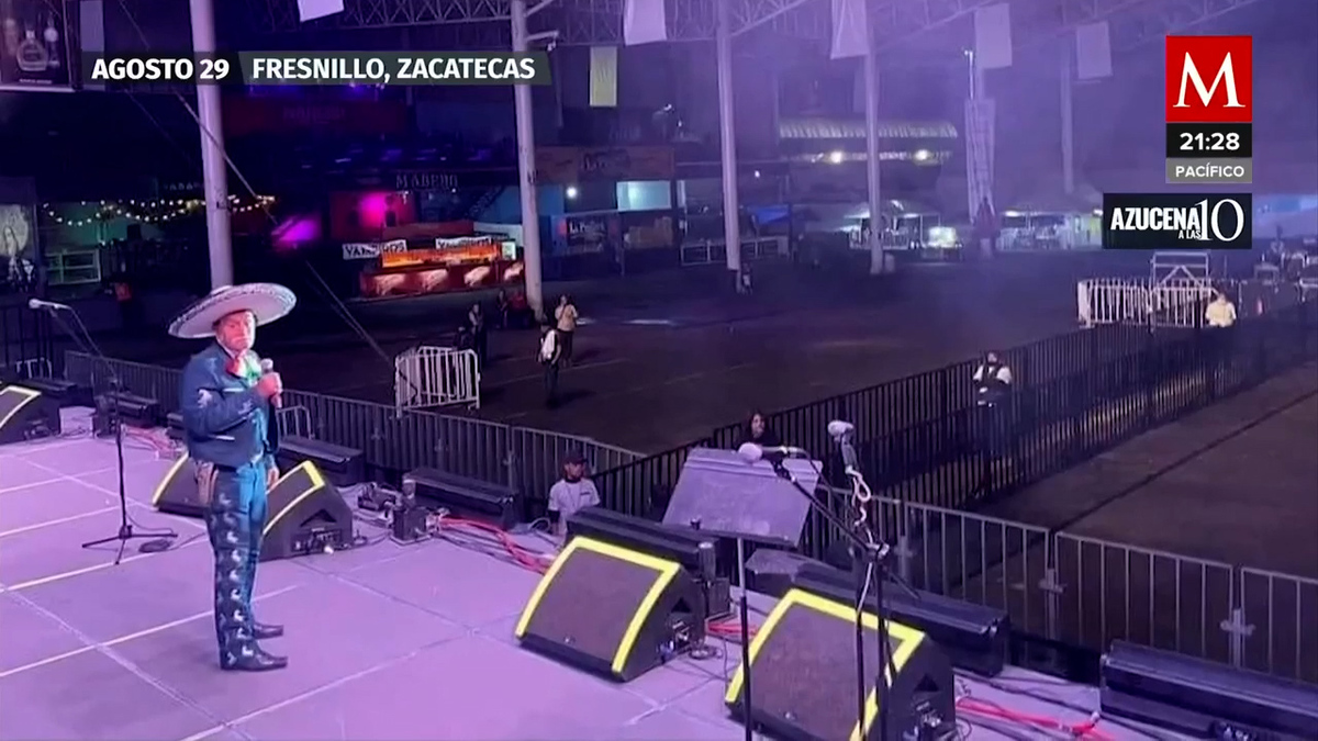 Fresnillo. Abuelito ofrece concierto y nadie asiste; caso viral