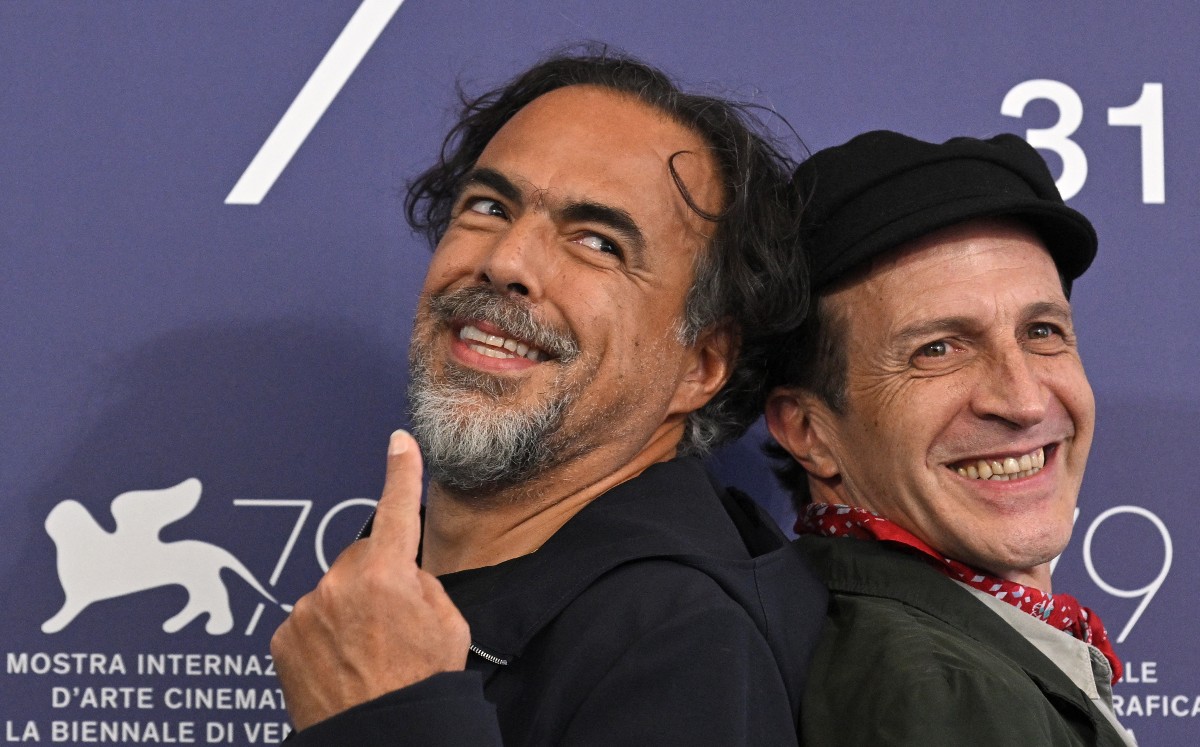 González Iñárritu presenta 'Bardo' en el Festival de Venecia 2022 (AFP).