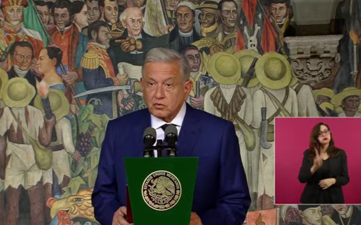 Mensaje de AMLO por Cuarto Informe de Gobierno. Foto: ESPECIAL