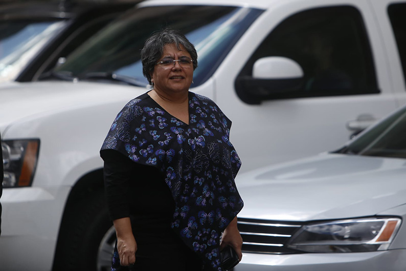 Raquel Buenrostro  llega a Palacio Nacional |Ariana Pérez
