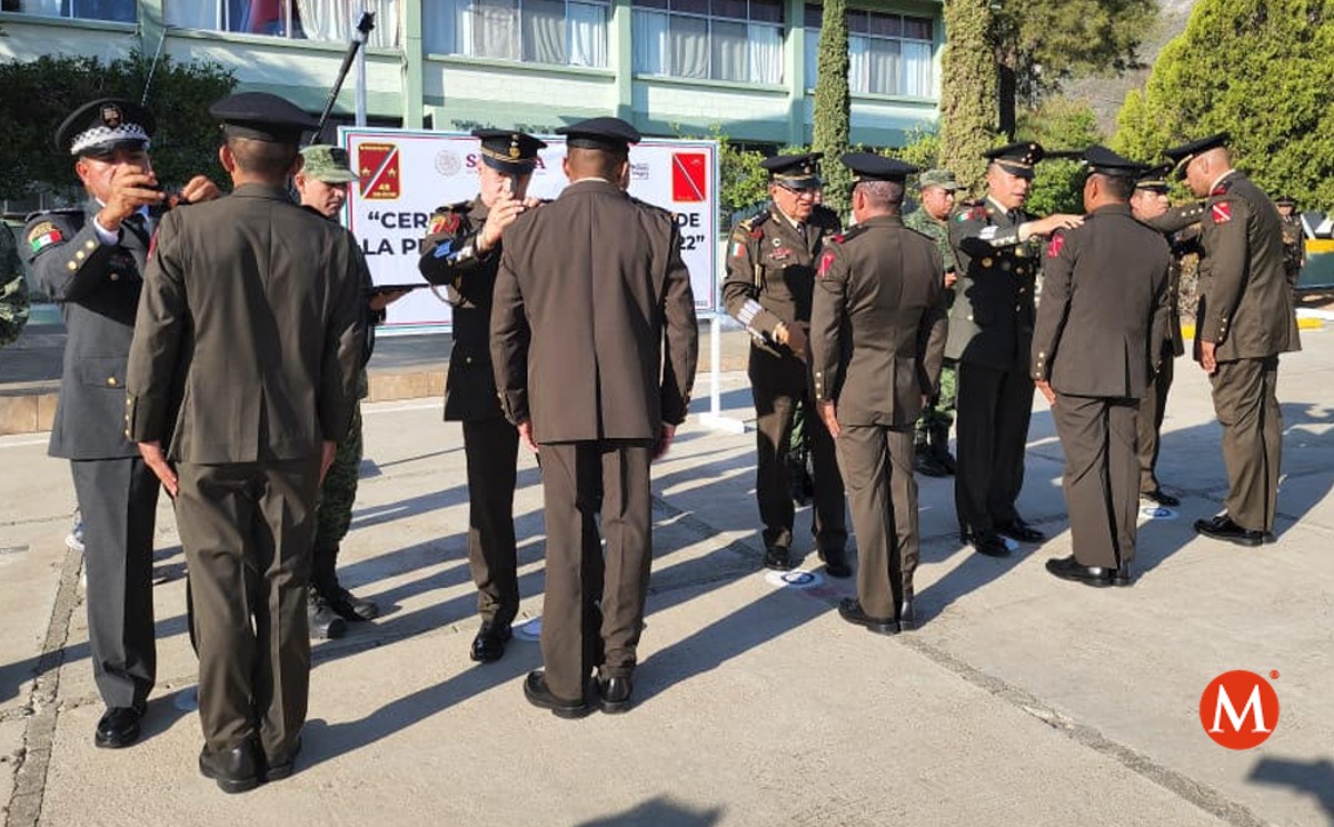 Reciben ascensos oficiales de Zonas Militares de Tamaulipas