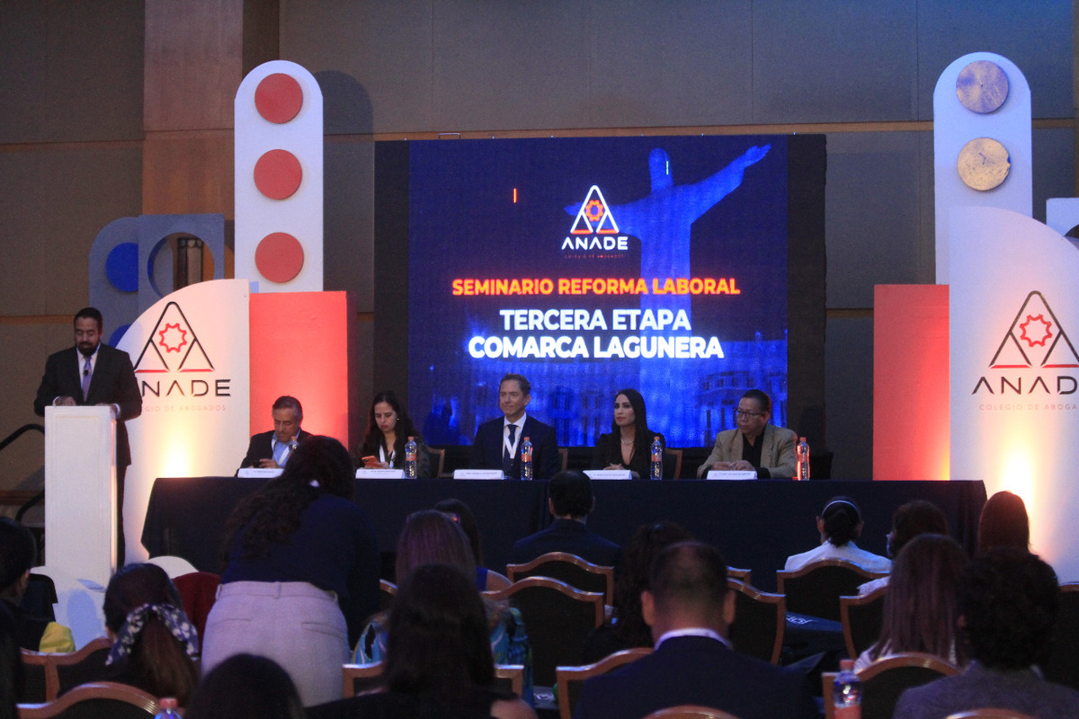 Seminario Reforma Laboral Tercera Etapa Comarca Lagunera. (Mauricio Román)