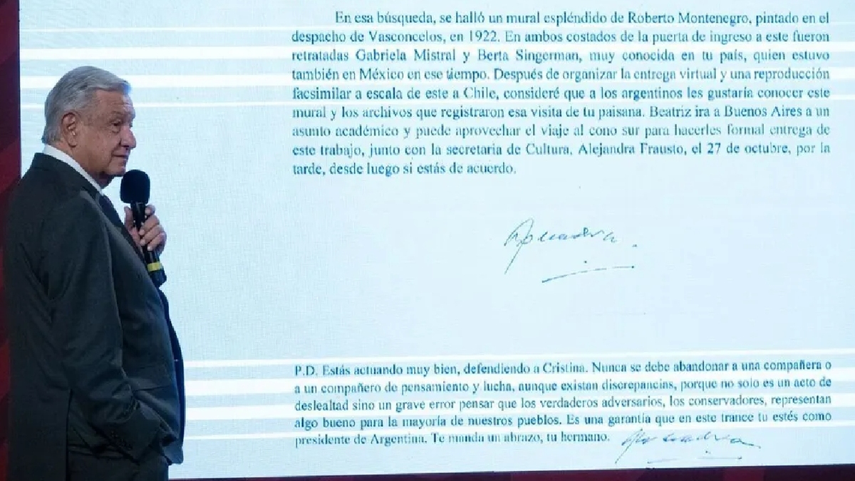 AMLO expresa "condena enérgica" por atentado a Cristina Fernández, vicepresidenta de Argentina