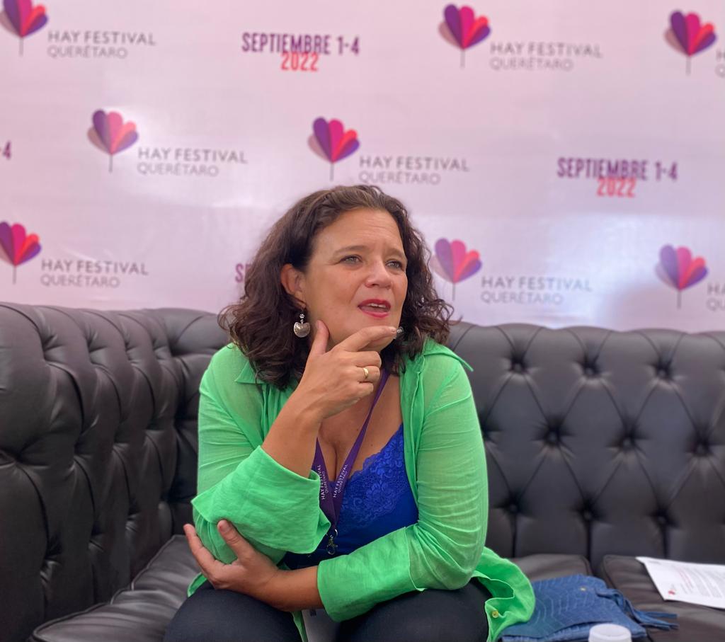 Cristina Fuentes La Roche, directora internacional del Hay Festival. (Foto: Vicente Gutiérrez)