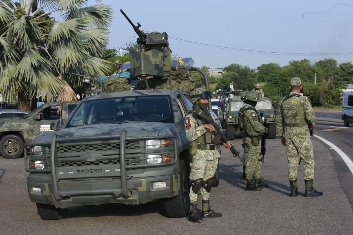 Elementos del Ejército se encuentran en Michoacán. (Juan Carlos Bautista)