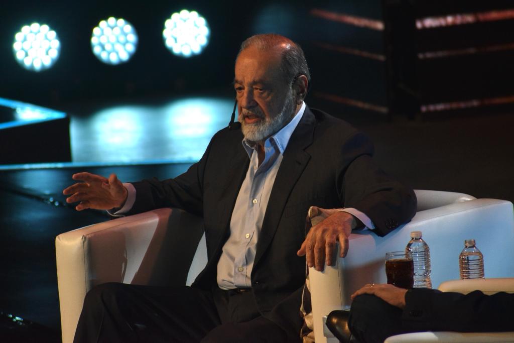 El empresario Carlos Slim Helú. (Foto: Haarón Álvarez)