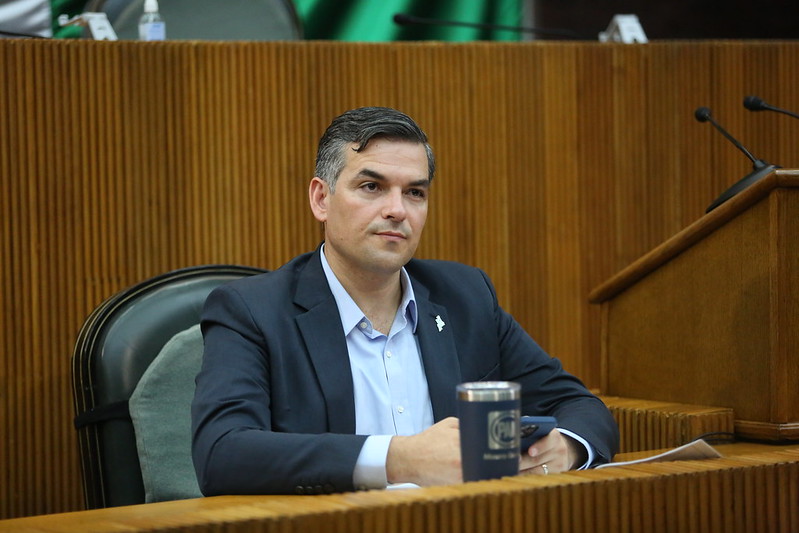 Mauro Guerra, presidente del Congreso de Nuevo León. Foto: Especial.