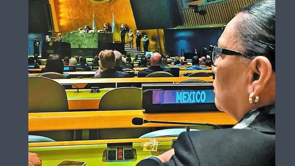 “México no fabrica las armas, pero sí pone los muertos”: Rosa Icela