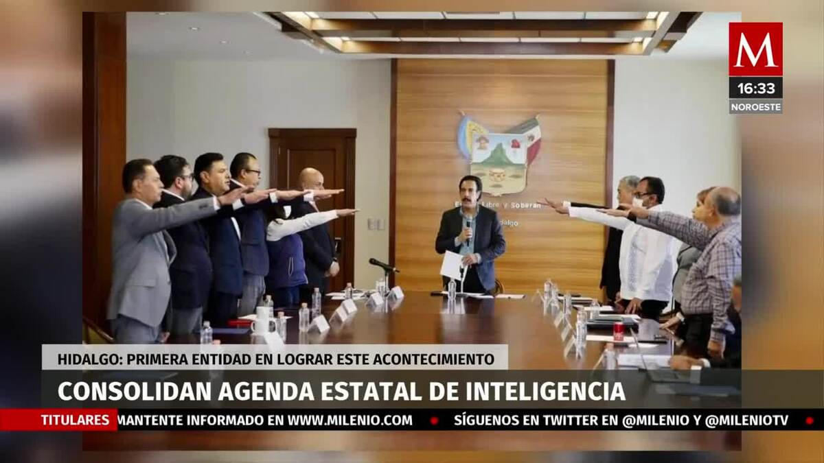 Omar Fayad presenta agenda estatal de inteligencia