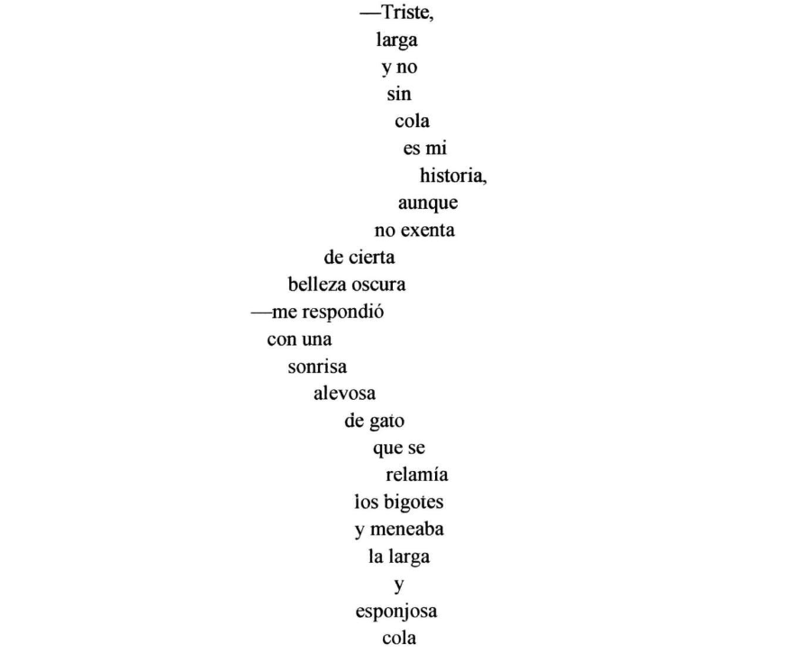 Poema (Por desobedecer a sus padres, Ana Clavel)