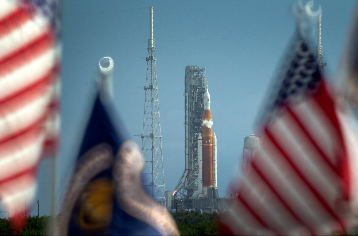 Cohete SLS de la NASA
