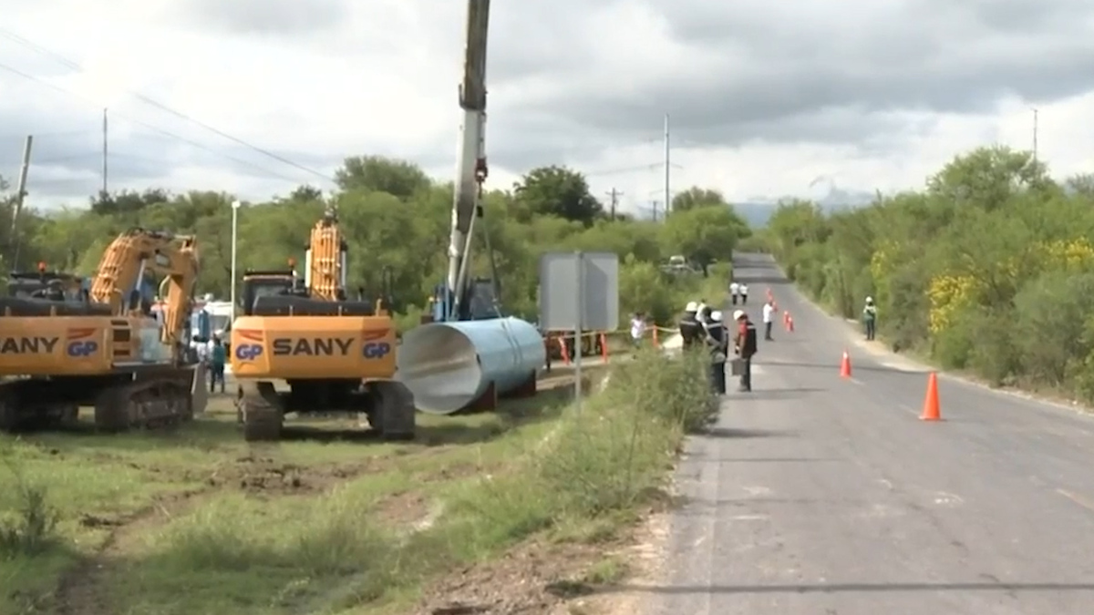 Inician obras de acueducto El Cuchillo II en Nuevo León