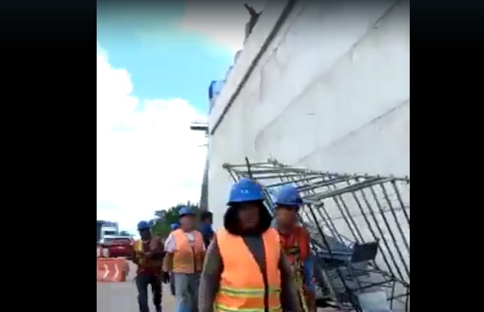 Un trabajador murió en el accidente. (Pablo Vázquez)