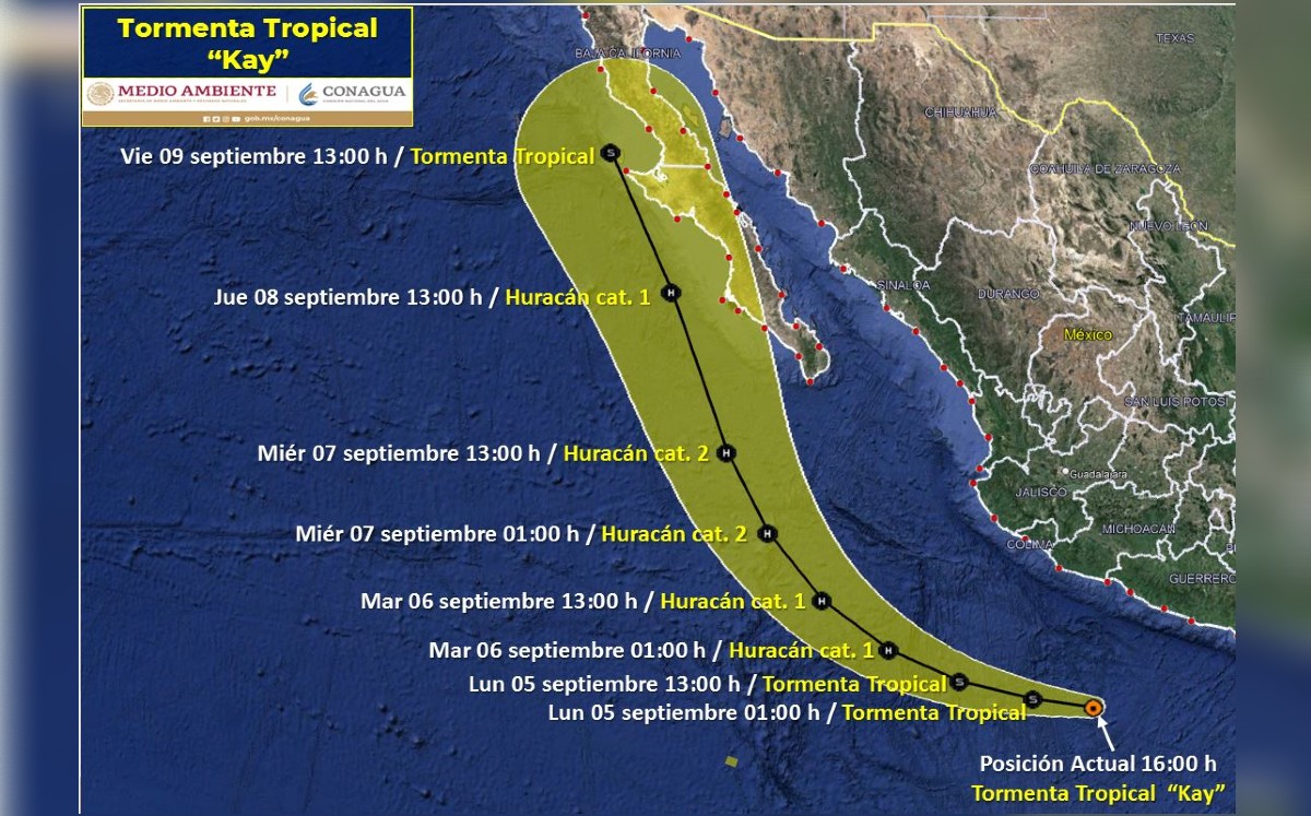 Tormenta tropical Kay