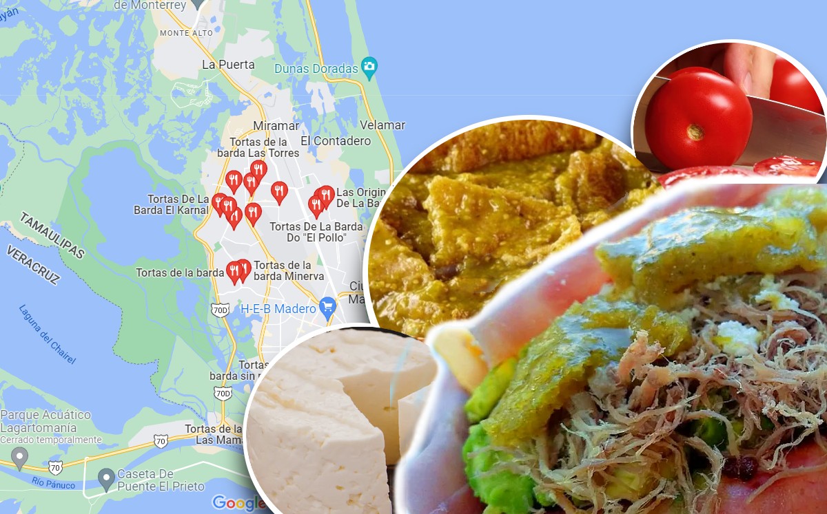 Esta es la ruta de la torta de la barda en Tampico
